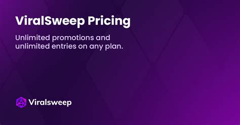 viralsweep pricing|Plans and Pricing (7.